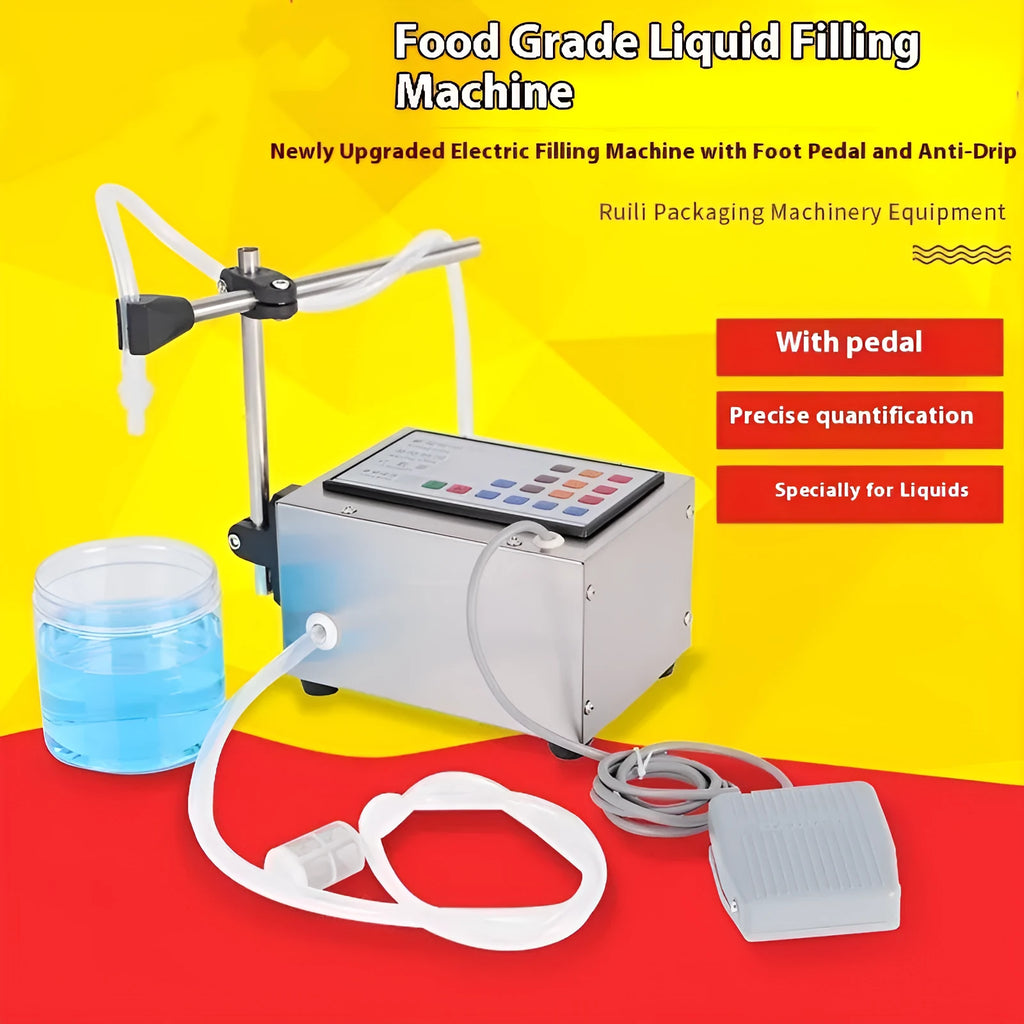 CNC Filling Machine GFK-280 model automatic quantitative dispenser on bench