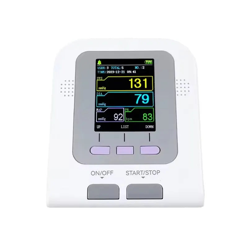 CONTEC08A VET veterinary digital blood pressure monitor with colour screen and cuff