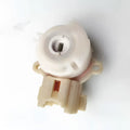 White plastic ignition lock plug electrical connector for Senya M80 and S80 scooters.