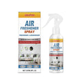 One 237 ml aerosol can of menthol air freshener spray on a white background.