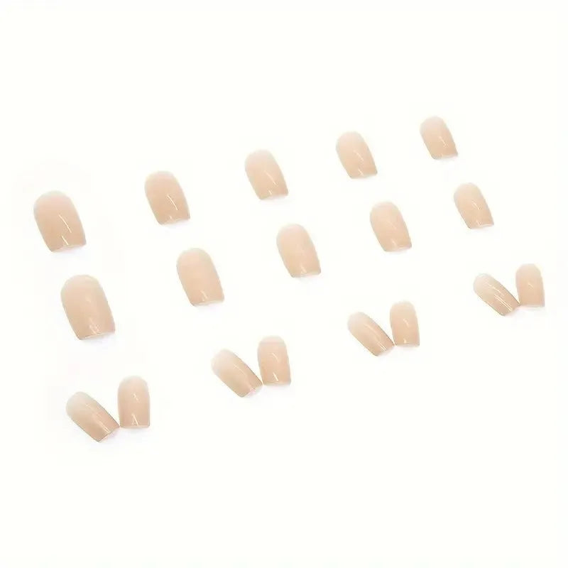 MY119 solid colour plastic nail art armour pieces in cute style for ladies decorative accessories