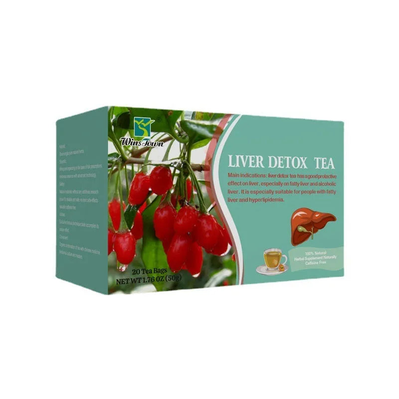Herb substitutional tea box with traditional Chinese medicine food homology ingredients and 50g net content