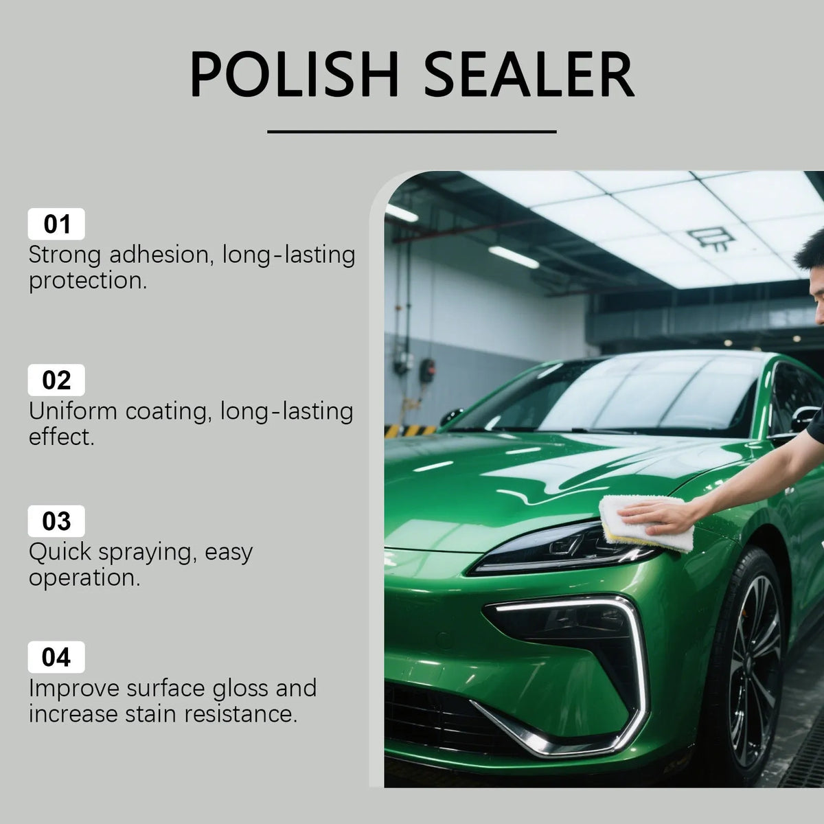 120ml ceramic coating spray bottle with anti-fading protective properties