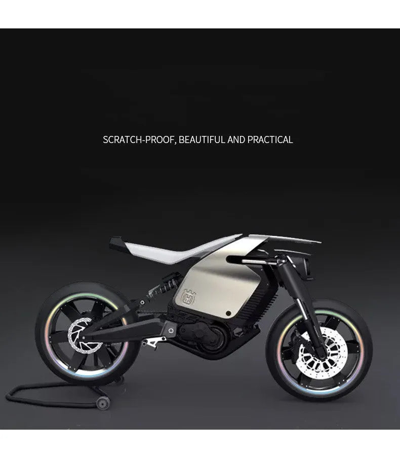 Waterproof reflective wheel stickers for cars and motorcycles in multiple sizes on PET material