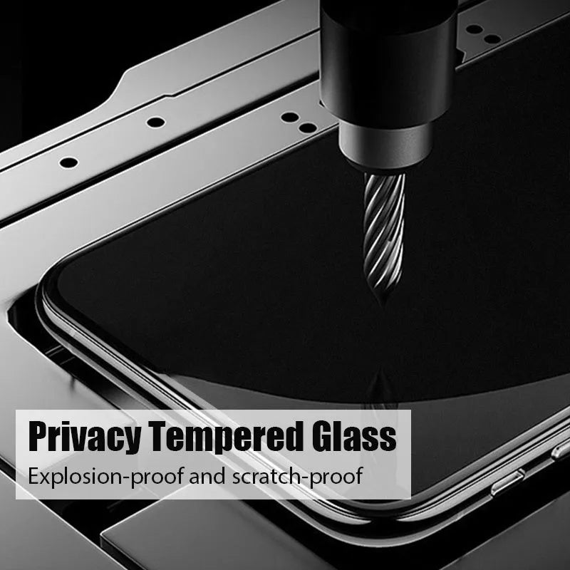 Privacy screen protector for Poco and Redmi Note phones with anti-spy viewing angle protection
