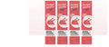 Pack of 10 cat strip snacks for kittens in four different flavours