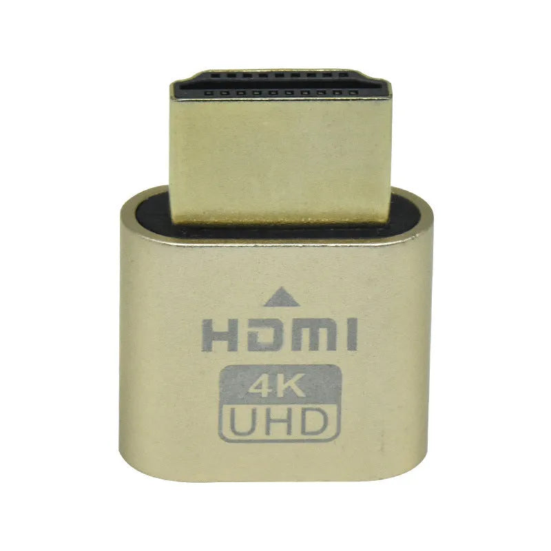HDMI graphics card dummy plug virtual display in multiple colour finishes with 26.5mm wireless design