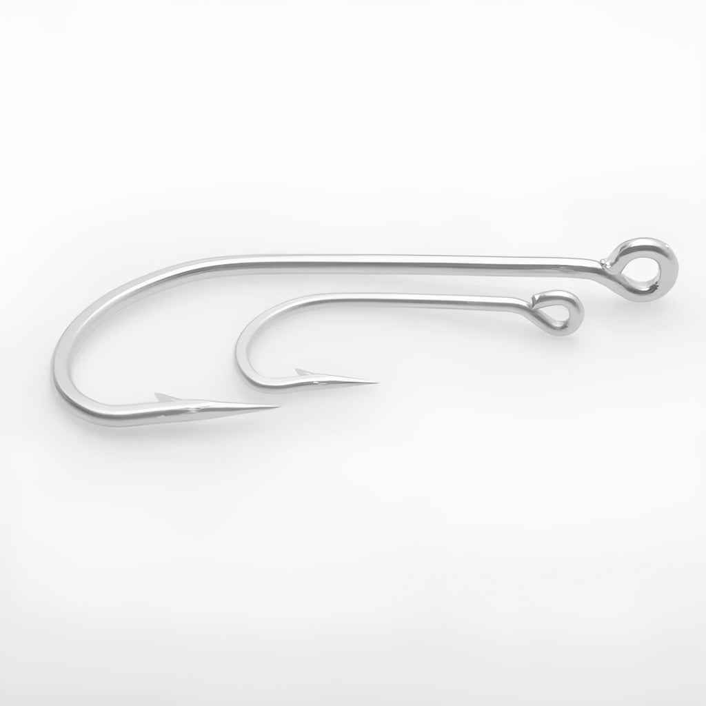 Ten different style alloy sea fishing hooks for ocean boat fishing
