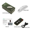 Car remote control strobe light with charging cable and manual for rain fog safety
