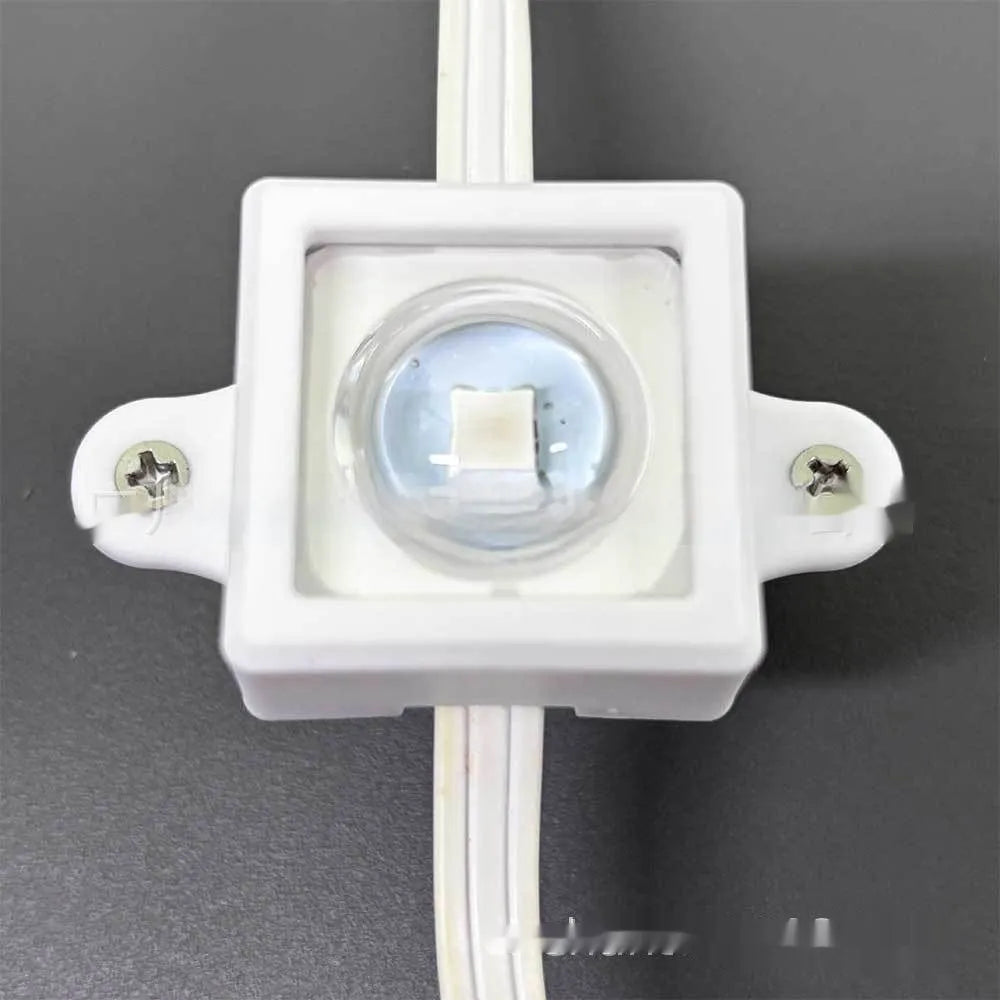 White plastic LED light protective lampshade for fixed bracket mounting