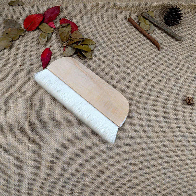 Wool art mounting brush in picture colour for paste board shading