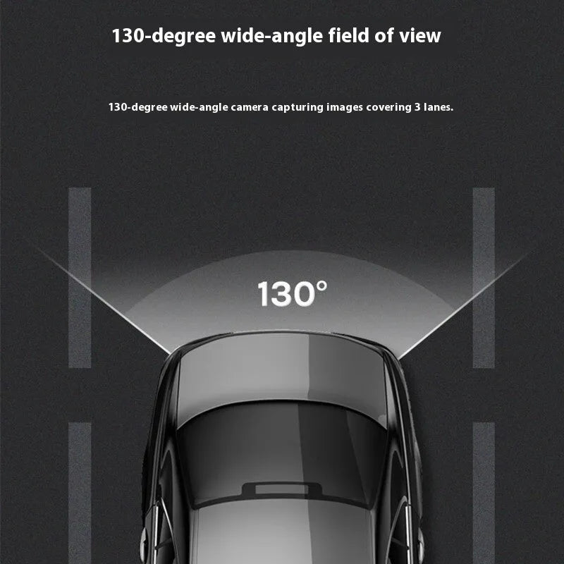 70m rear recording HD camera with wide-angle lens for car reversing.