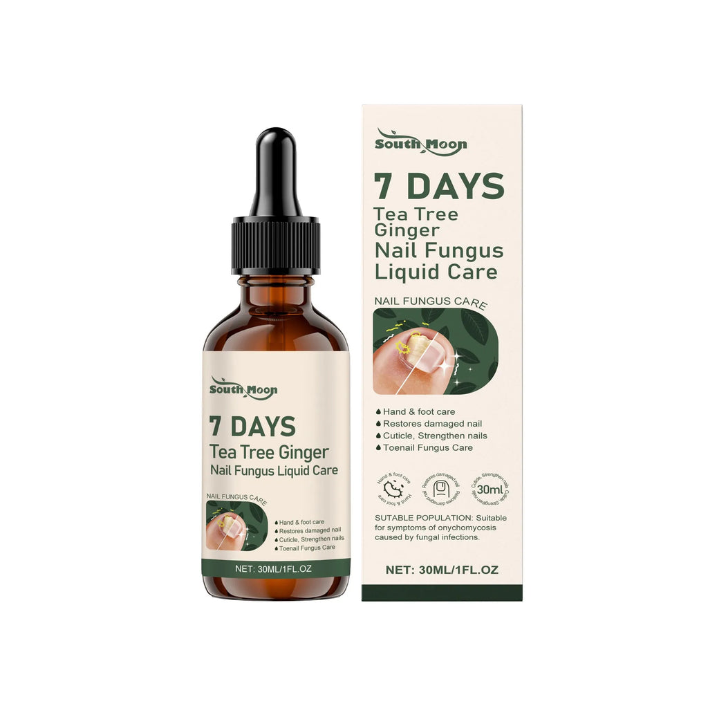 30ml bottle of daily nail care solution for mild brightening and nourishing nail appearance improvement