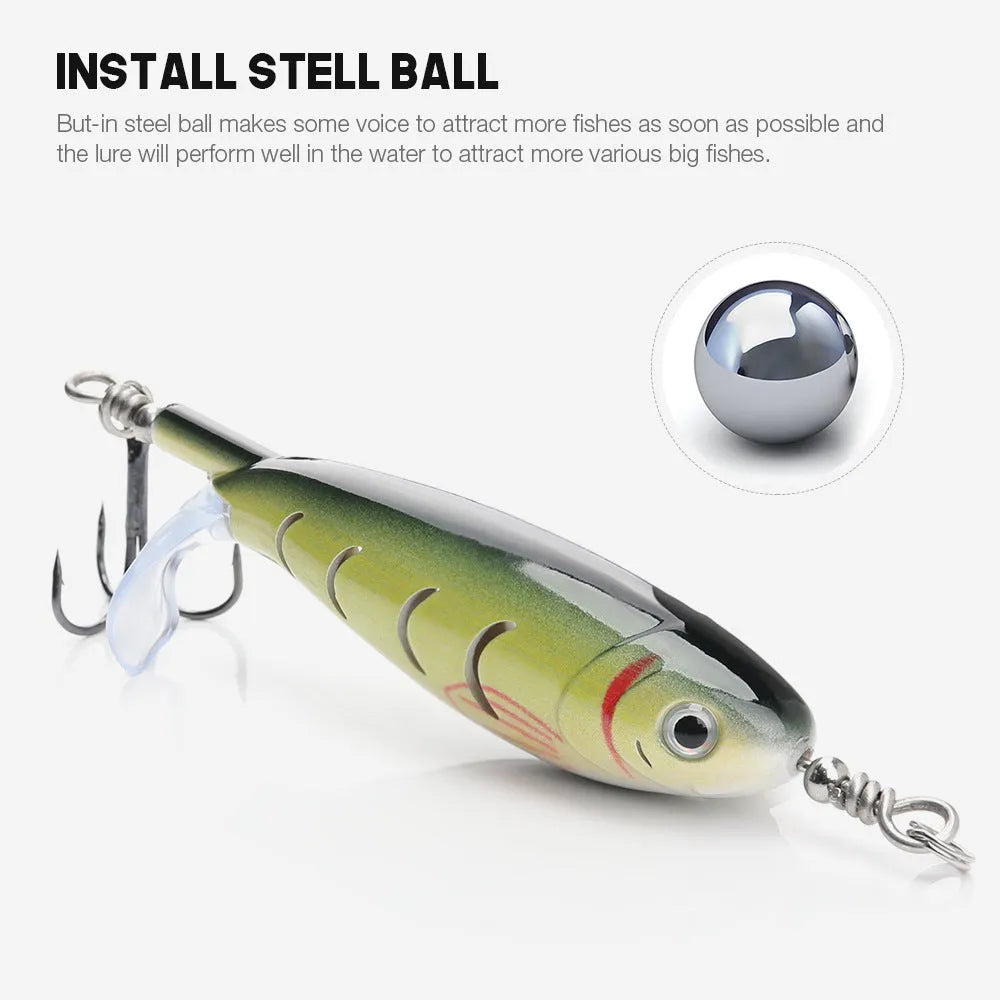 7.5cm road fishing bait artificial lure with bionic design for freshwater predator fishing
