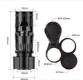 One Point Four adjustable car water cup holder with retractable base in carbon fibre black colour