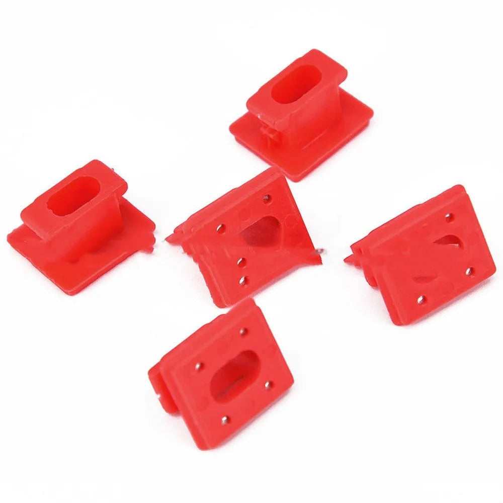 Plastic snap clip buckles for BMW interior door trim panel replacement in quantities of 10 or 20 pieces