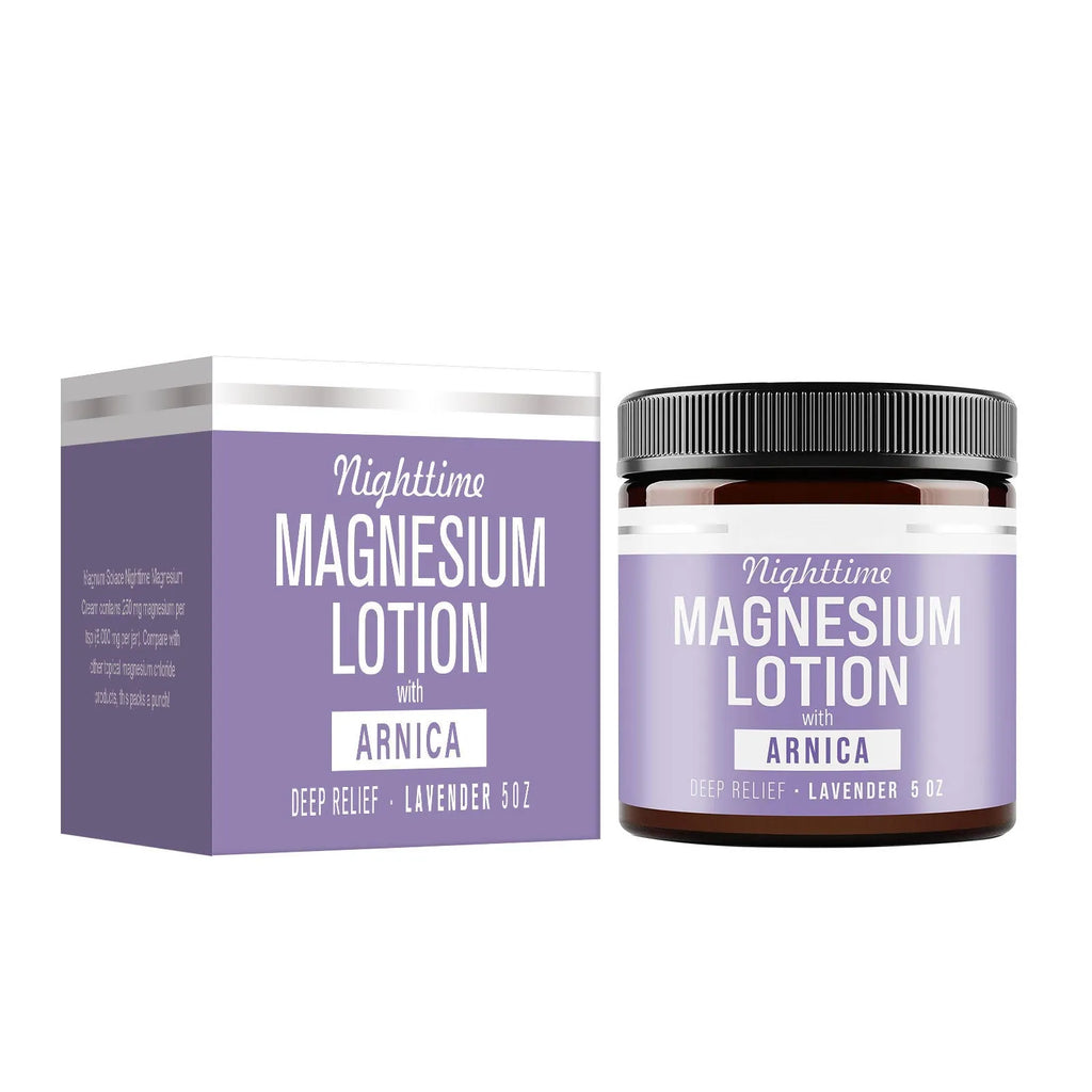 150ml magnesium body butter cream tub with shea butter and magnesium chloride