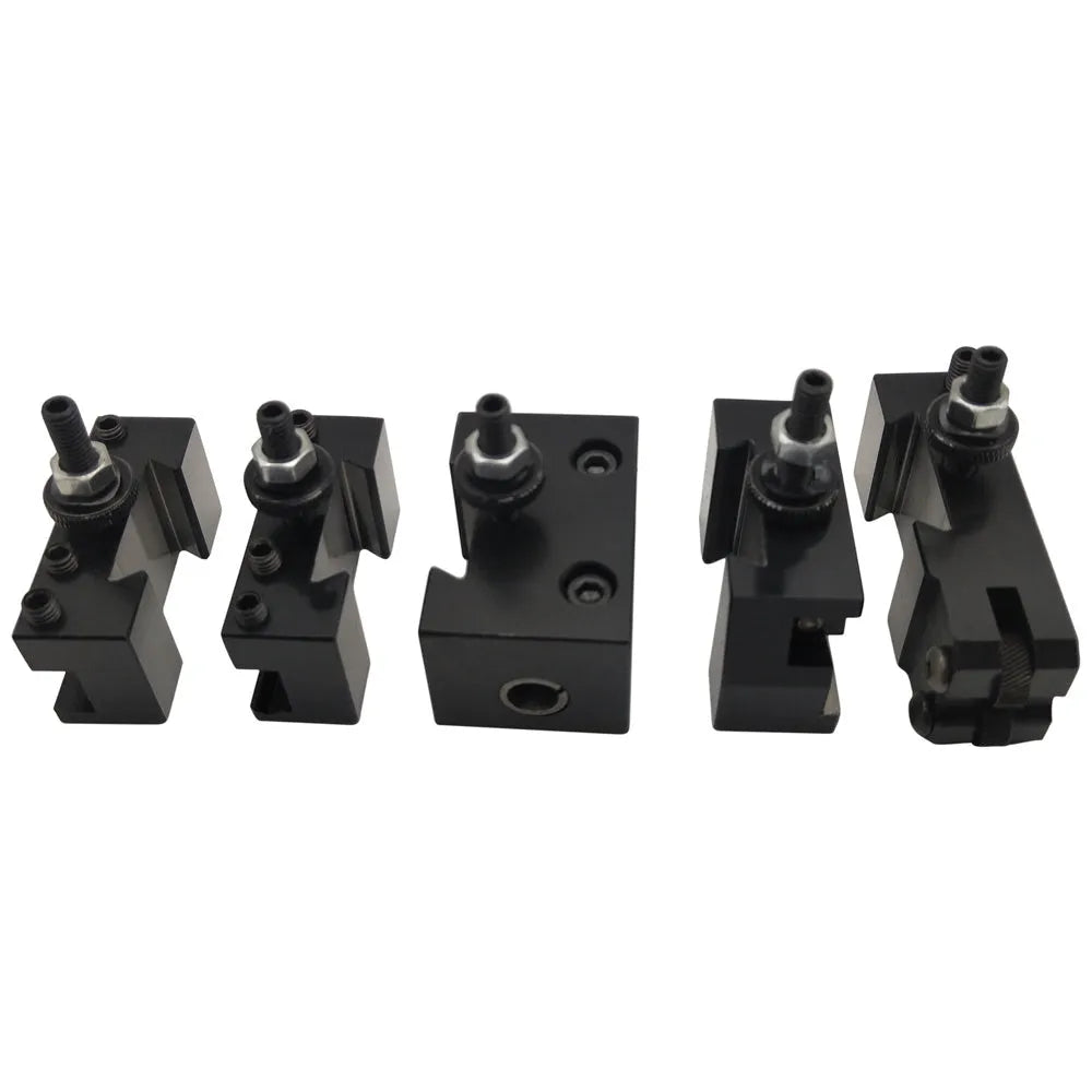 Machifit 250 series steel quick change tool post with wedge gib design for mini lathes.