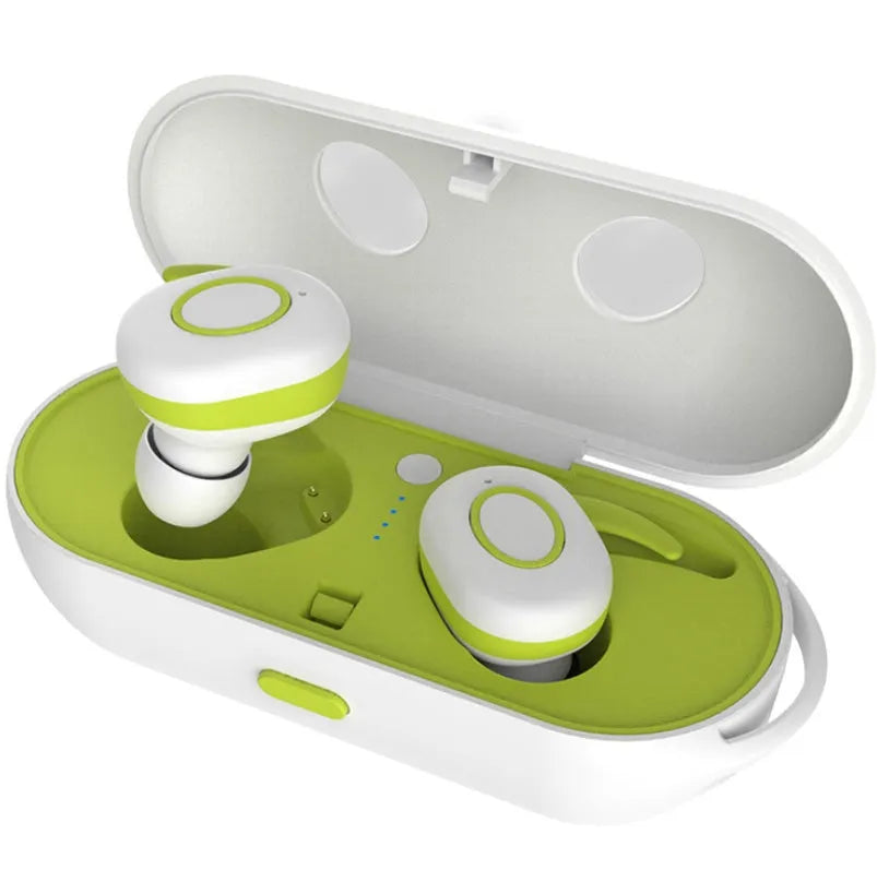CSR noise reduction Bluetooth wireless headphones in black, green, red, and white colour options
