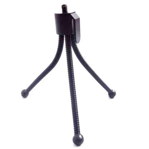 Small iron frame mini desktop tripod with telescopic legs and ball head for cameras and iPhones