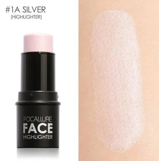 Face Contour Highlighter makeup product with four colour options A, B, C, D