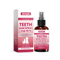 118ml bottle of pet dental oral care spray for dogs and cats with mint leaf extract