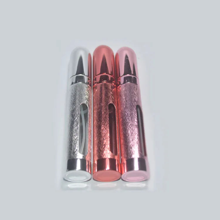 12ml aluminium bullet perfume bottle with glass liner in assorted colours