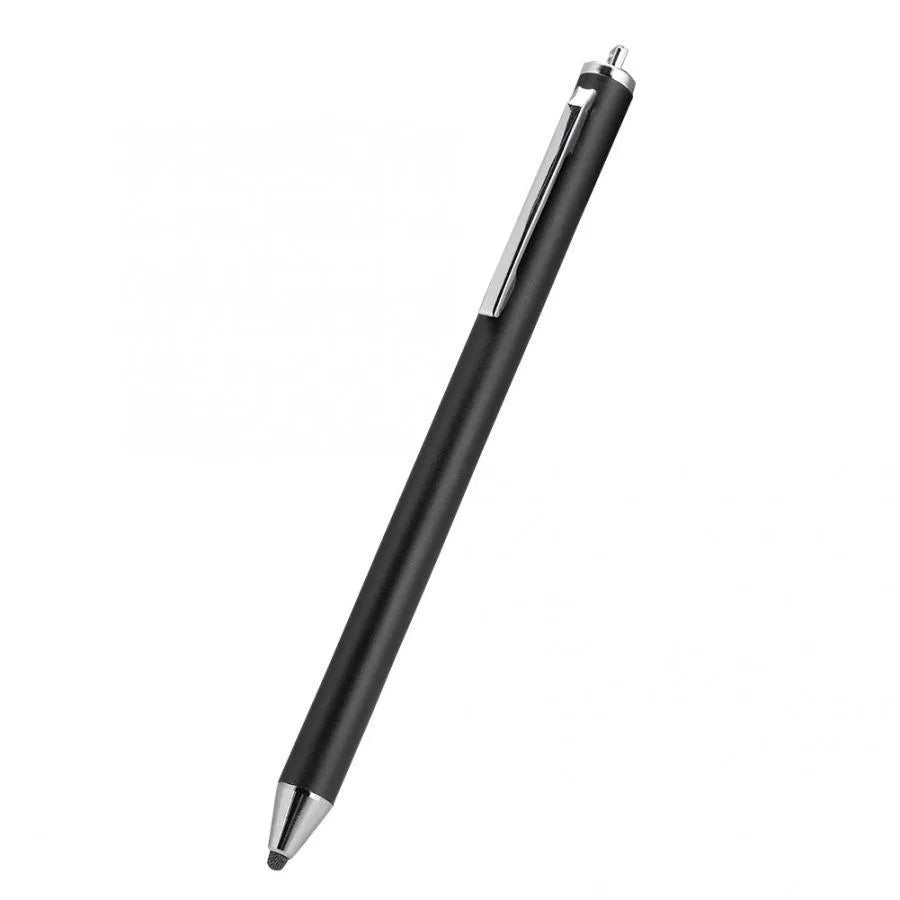 Fine head metallic stylus pen for touch screen phablet painting without charging