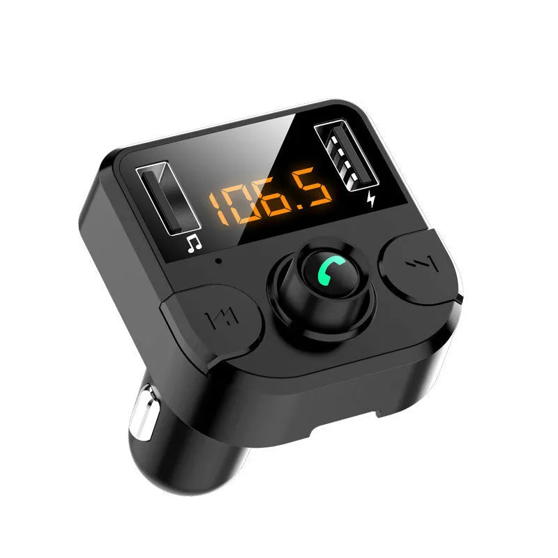 BT36B black car MP3 Bluetooth player with 1.1-inch screen and cigarette lighter connector