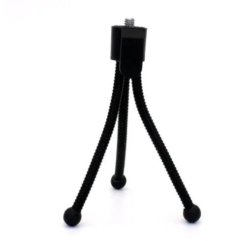 Small iron frame mini desktop tripod with telescopic legs and ball head for cameras and iPhones
