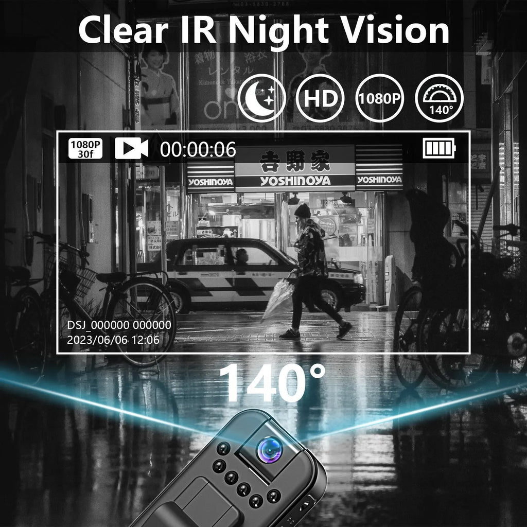 L7 home video recorder unit with HD image quality and infrared night vision capability