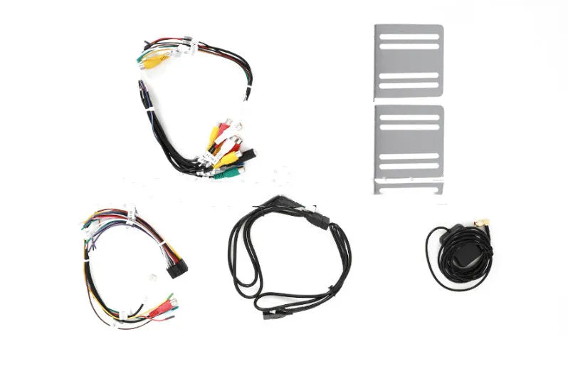Universal Android car head unit with 10.1 inch touchscreen for dashboard installation