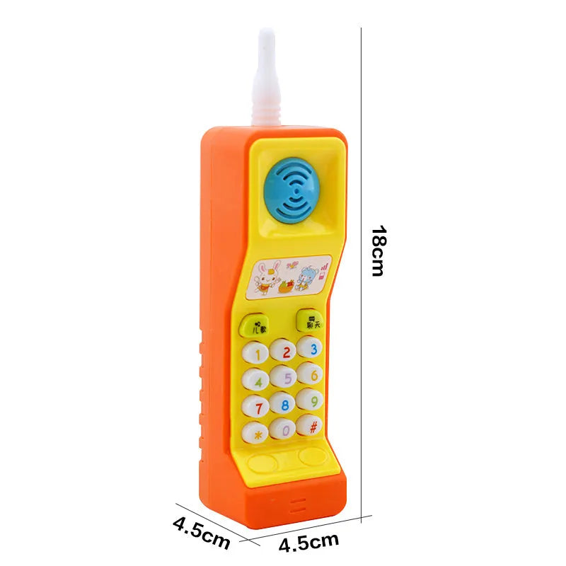 Children's sound and light educational toy with musical animal theme for age 3+