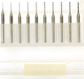 Imported tungsten steel micro-engraving bit for precision circuit board and electronics work.