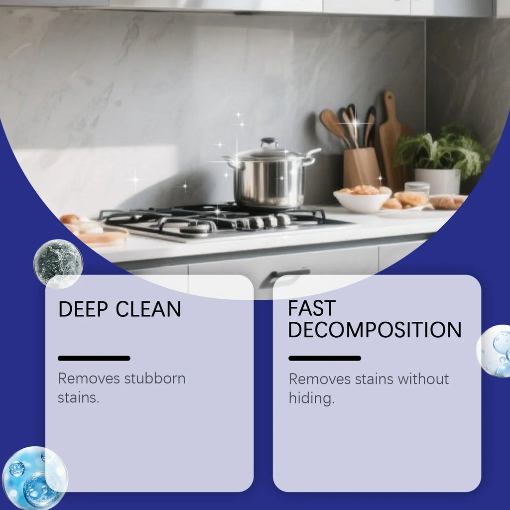 Household decontamination gel bottle, 237ml multi-purpose cleaning product for bathroom and kitchen surfaces