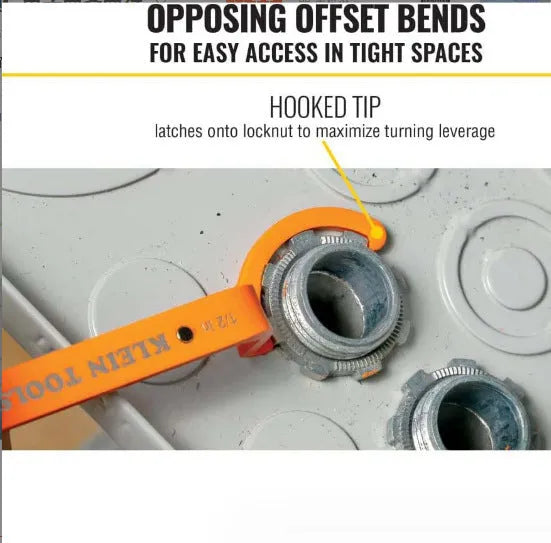 Crescent magnetic suction wrench three-piece set showing orange, grey, and black tools with measurements