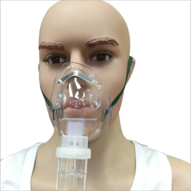 Soft rubber mask aid for adjusting fit on format A mask