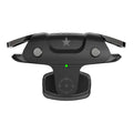 Black F5 wireless Bluetooth game controller for mobile phones, showing compact handheld size