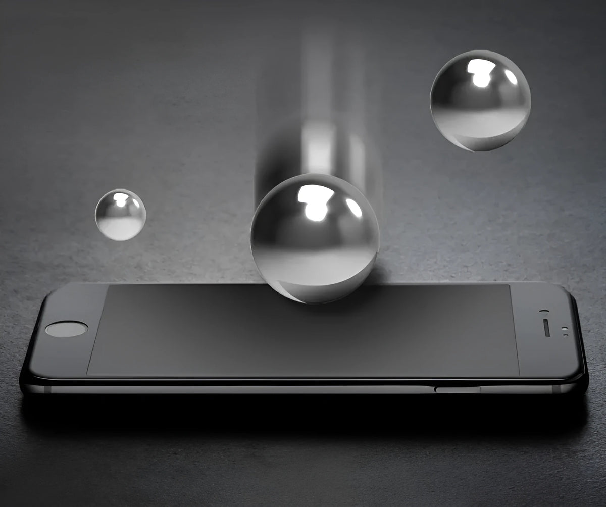 Tempered glass screen protector for iPhone XS Max with anti-spy privacy film