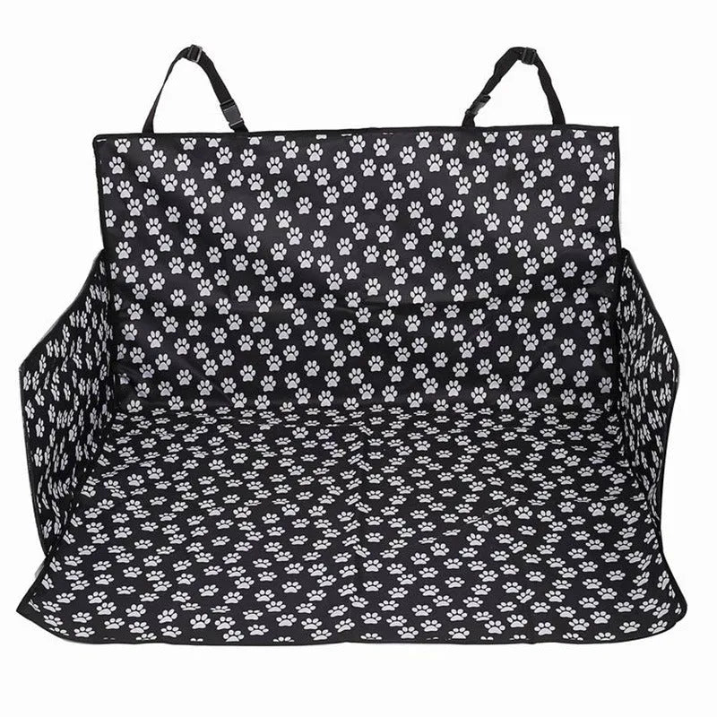 Paw Print Oxford cloth dog car mat for SUV boot or trunk, waterproof anti-dirty pet mat