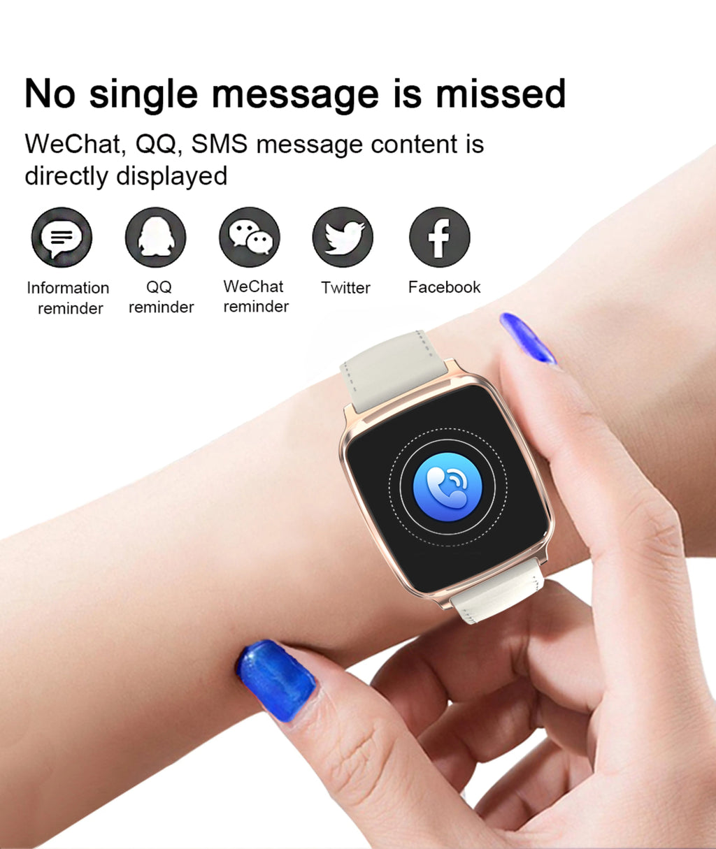 M8 smart bracelet showing zinc alloy body and TPU strap on a wrist
