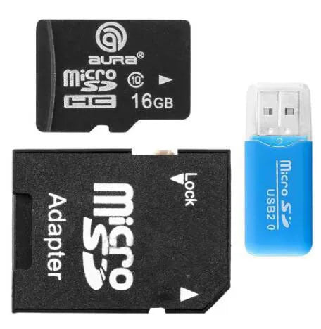 Mini USB TF and SD memory card reader for computers and laptops