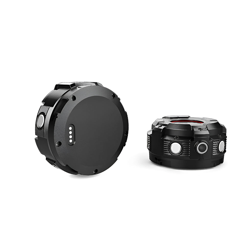 Black waterproof sports digital camera showing compact 290mm x 25.5mm dimensions