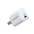 White 18W USB travel charger for mobile phone fast charging with 5V output