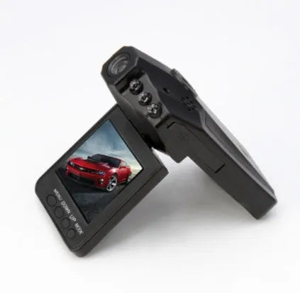 H198 HD six-light infrared night vision car DVR dashboard camera with 2.4 inch display screen