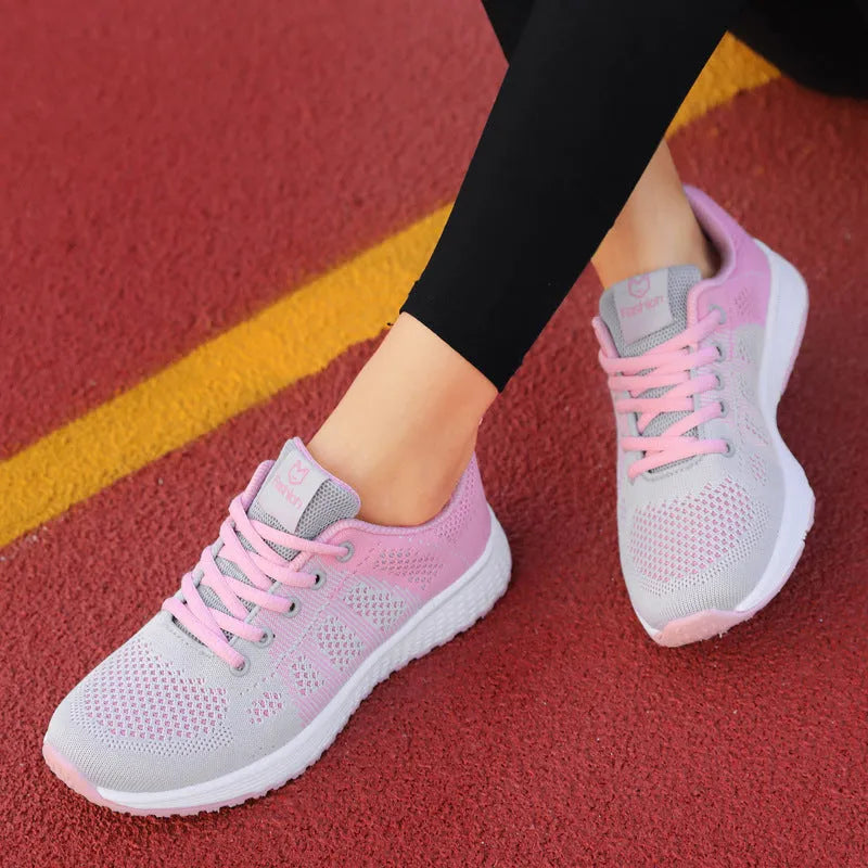 Women's high-top casual sneakers with PU upper and cross-bind straps in white colour
