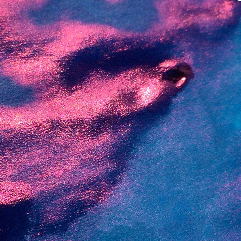 Bottle of strong sheen gradient ink with gold powder effects for fountain and dip pens