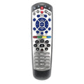 Black DISH Network universal remote control flat design compatible with satellite receivers code 20.1