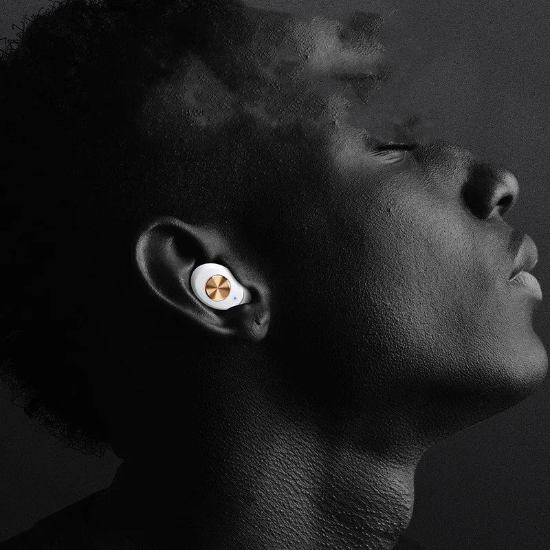 Pebble Series wireless Bluetooth TWS earbuds in black, green, and white colours with charging case.