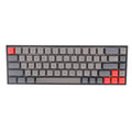 68-key PBT mechanical keyboard keycap set with 125 pieces and keypuller tool in blue colour option
